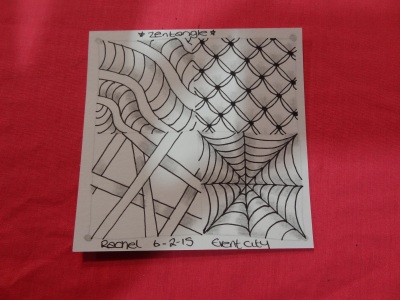 Zentangle and the stitch and hobbycraft show